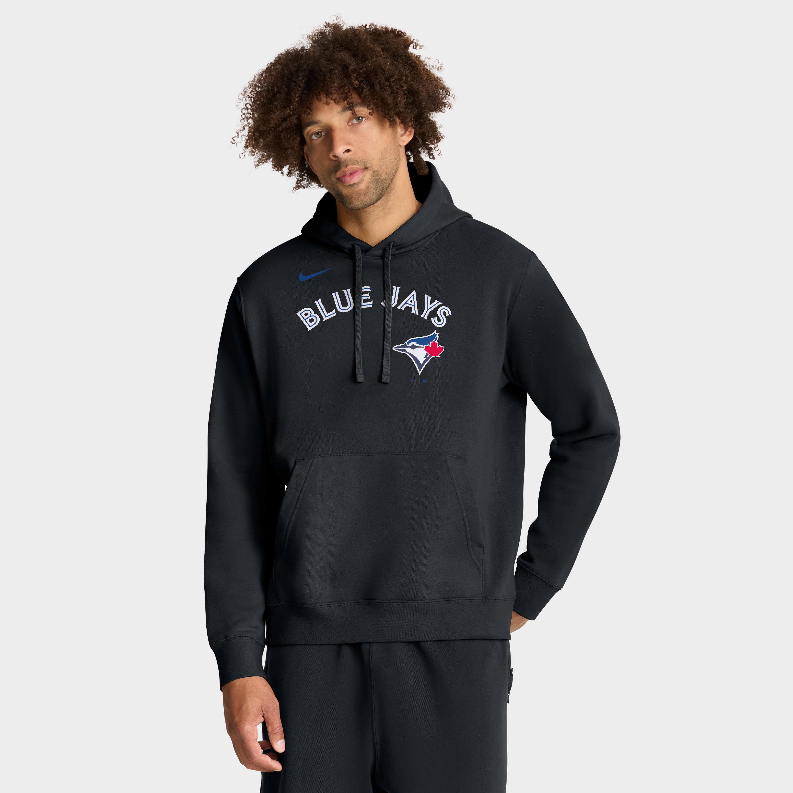 Men's Nike Black Toronto Blue Jays Dri-Fit Club Hoodie