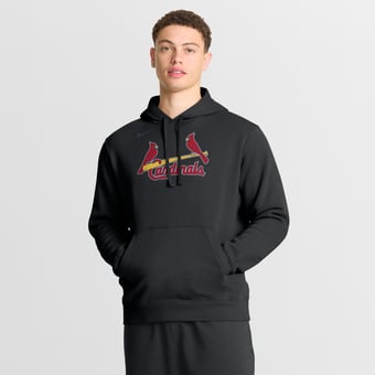 Men's Nike Black St. Louis Cardinals Dri-FIT Club Hoodie