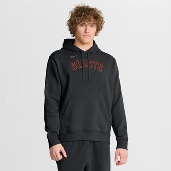 Men's Nike Black San Francisco Giants Dri-FIT Club Hoodie