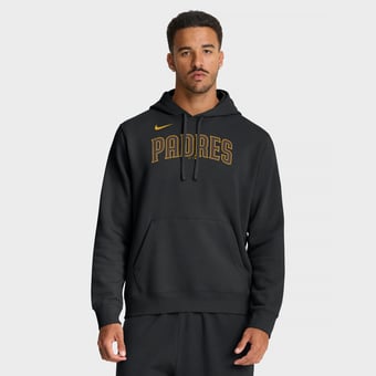 Men's Nike Black San Diego Padres Dri-FIT Club Hoodie
