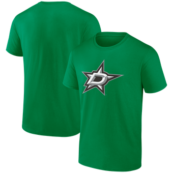Men's Logo Athletic  Green Dallas Stars Essential T-Shirt