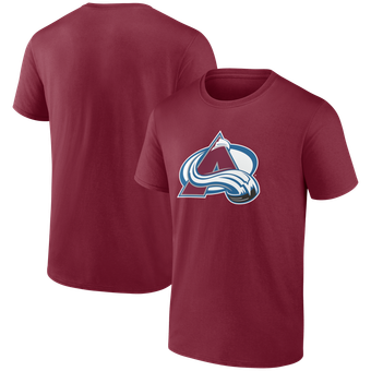Men's Logo Athletic  Burgundy Colorado Avalanche Essential T-Shirt