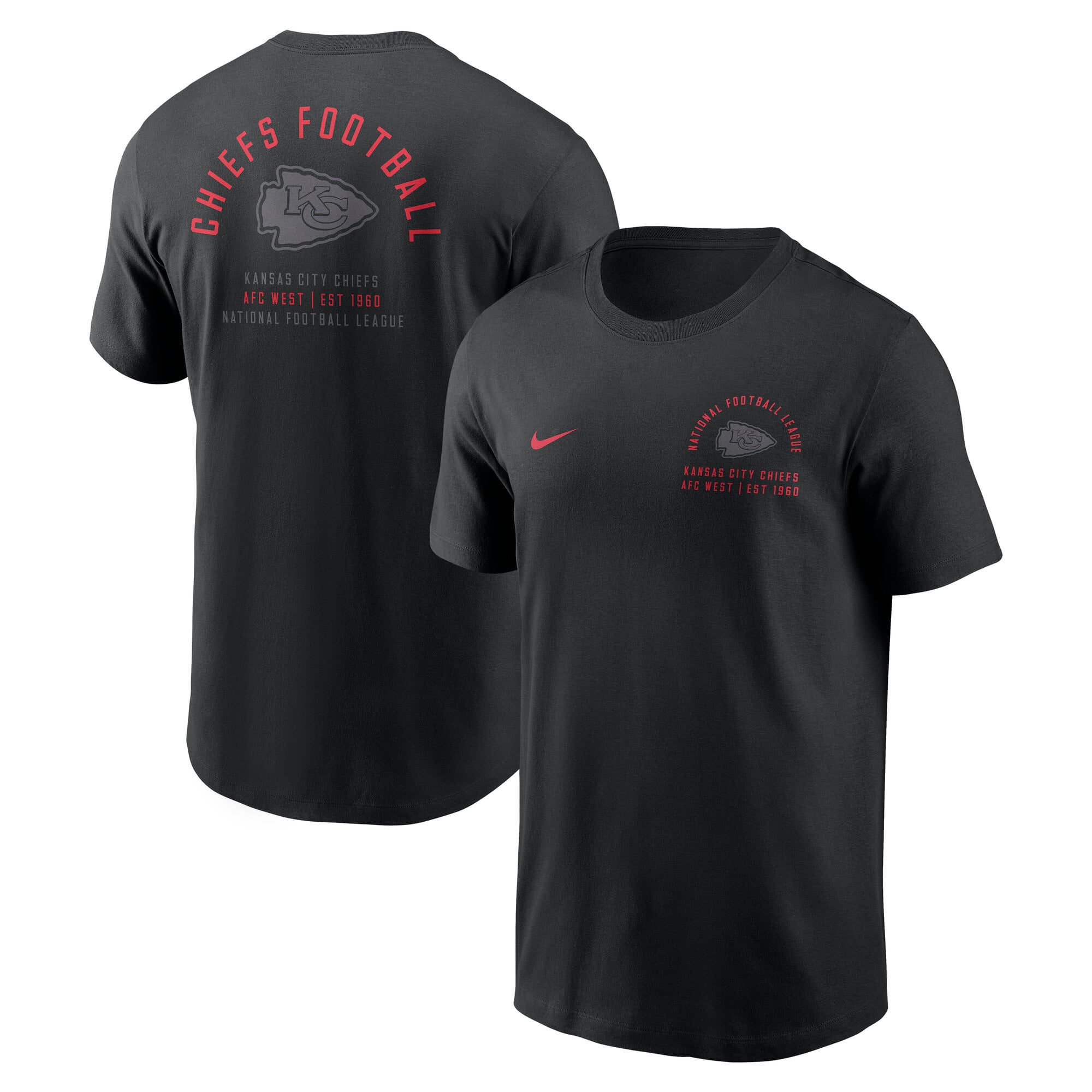 Men's Nike Black Kansas City Chiefs Essential T-Shirt