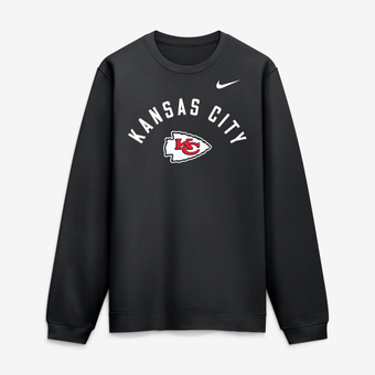 Men's Nike Black Kansas City Chiefs Primetime Club Sweatshirt