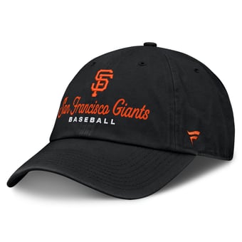 Women's Fanatics  Black San Francisco Giants Velocity Adjustable Hat