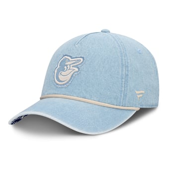 Women's Fanatics  Denim Baltimore Orioles Roped Adjustable Hat