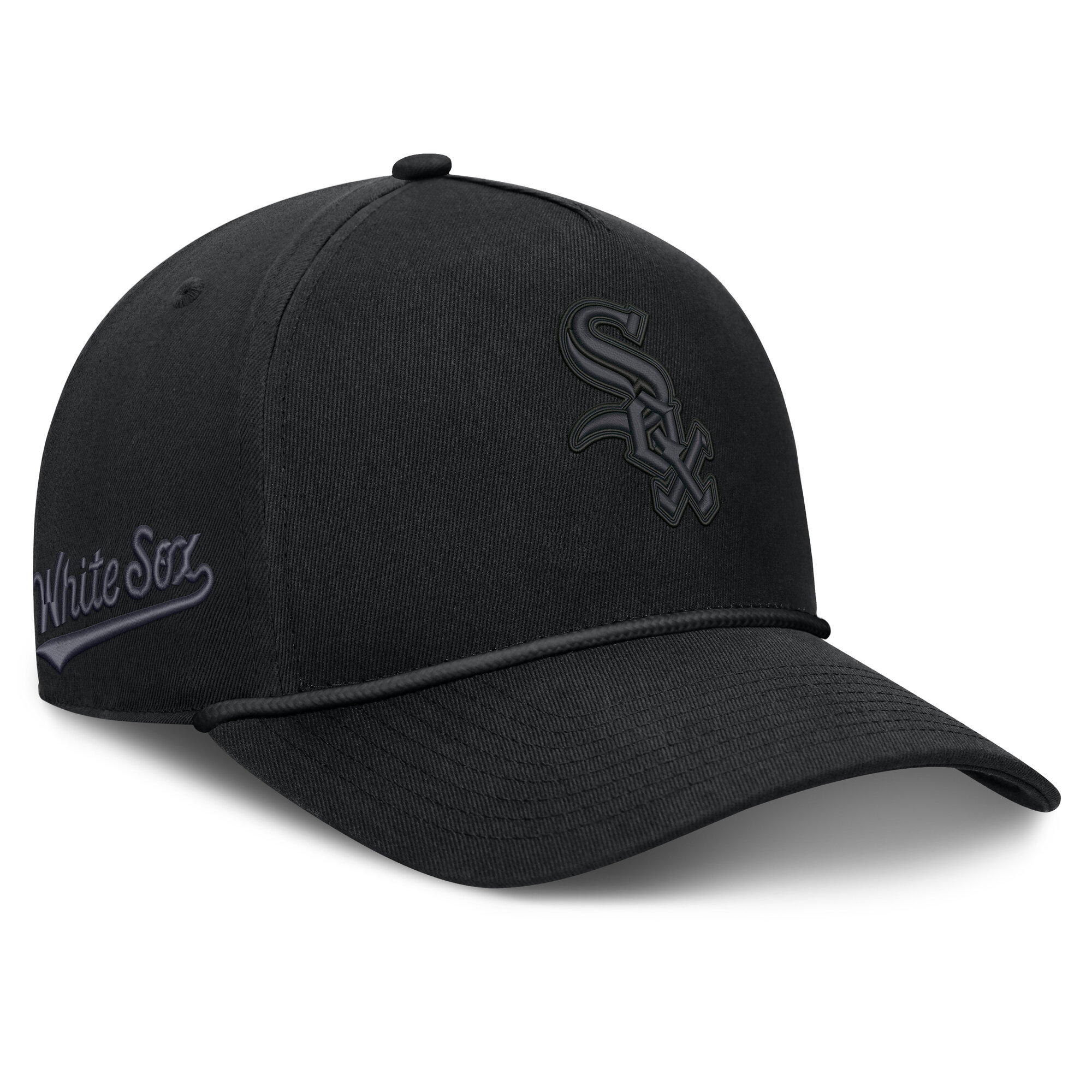 Men's Fanatics Black Chicago White Sox Undertone A-Frame Adjustable Hat