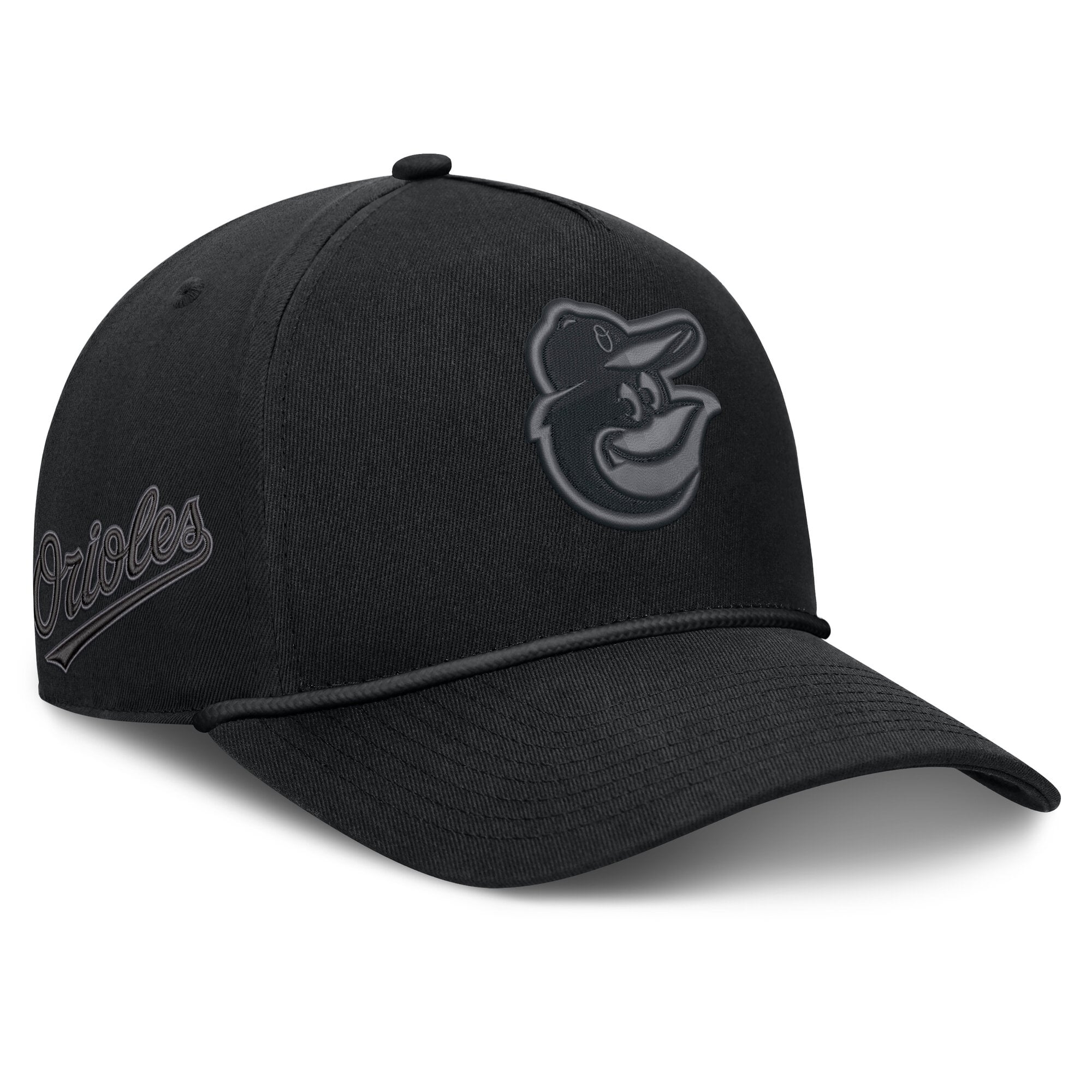 Men's Fanatics Black Baltimore Orioles Undertone A-Frame Adjustable Hat