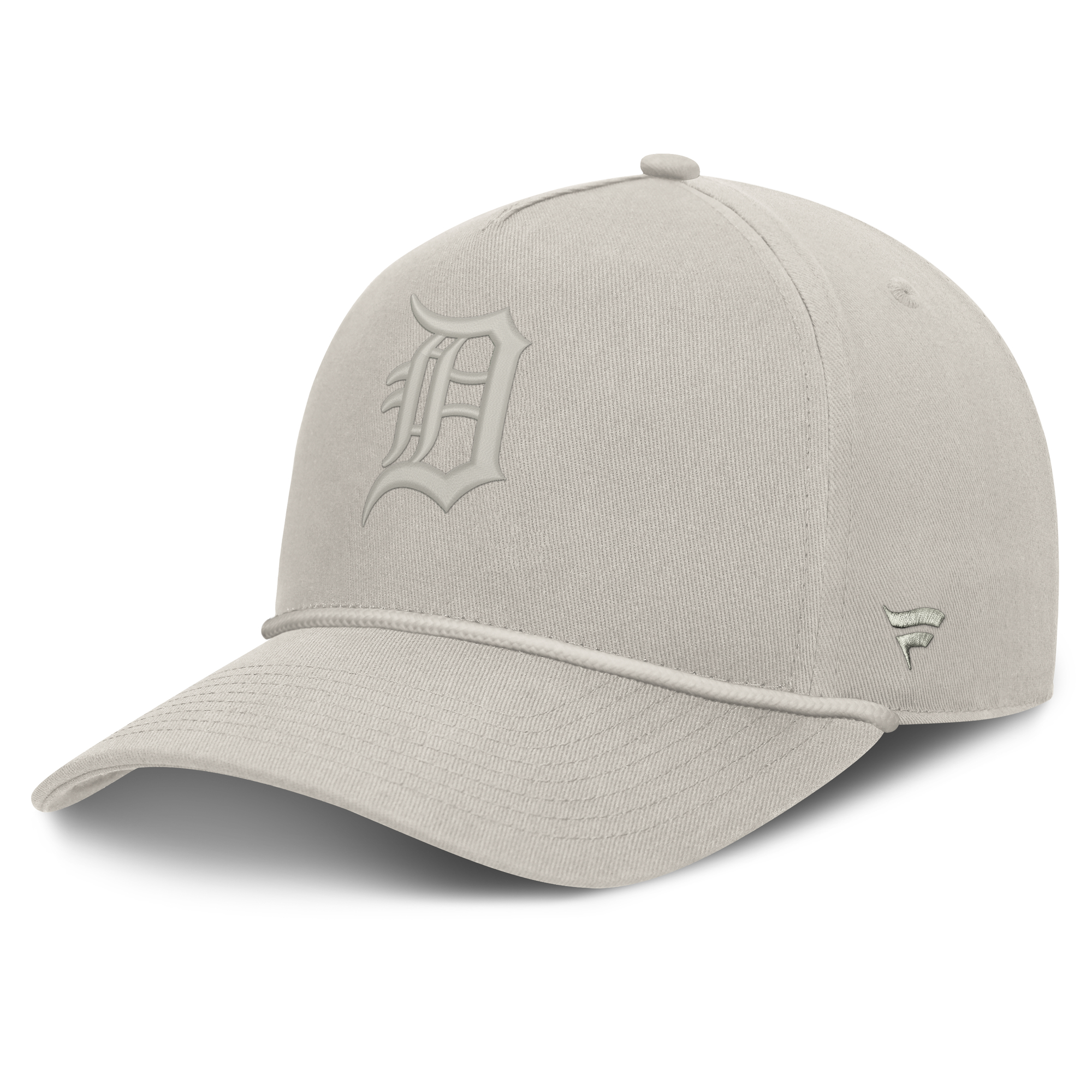 Men's Fanatics  Stone Detroit Tigers Undertone A-Frame Adjustable Hat