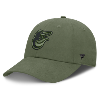 Men's Fanatics  Olive Baltimore Orioles Pine Rider Adjustable Hat
