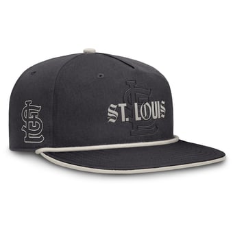 Men's Fanatics Graphite St. Louis Cardinals Gapper Snapback Hat
