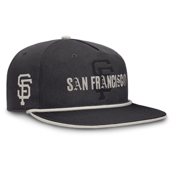 Men's Fanatics Graphite San Francisco Giants Gapper Snapback Hat