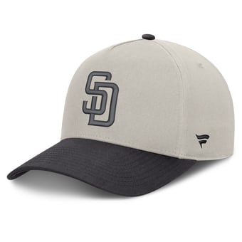Men's Fanatics Stone/Graphite San Diego Padres Wonder A-Frame Adjustable Hat