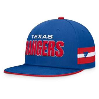 Men's Fanatics  Royal Texas Rangers Pick Off Fitted Hat