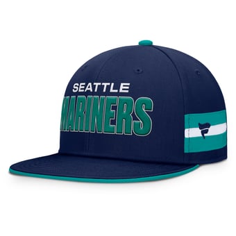 Men's Fanatics  Navy Seattle Mariners Pick Off Fitted Hat