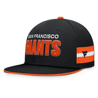 Men's Fanatics  Black San Francisco Giants Pick Off Fitted Hat