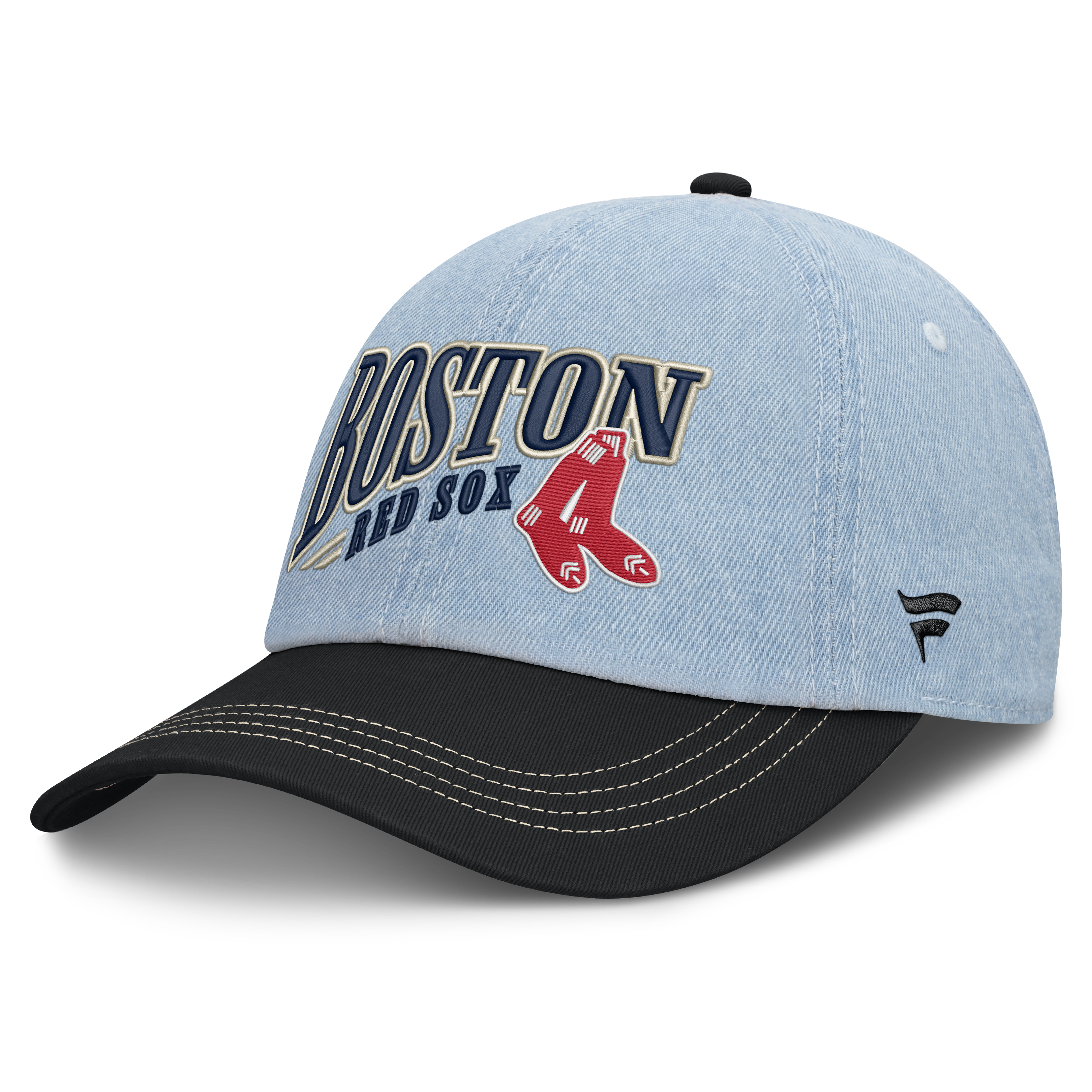 Men's Fanatics  Denim Boston Red Sox Retire Adjustable Hat