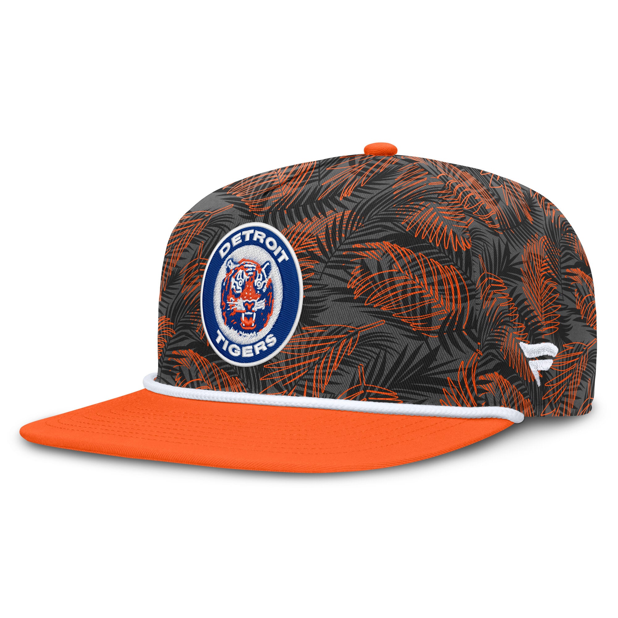 Men's Fanatics Gray/Orange Detroit Tigers Spring Training Moon Golfer Adjustable Hat