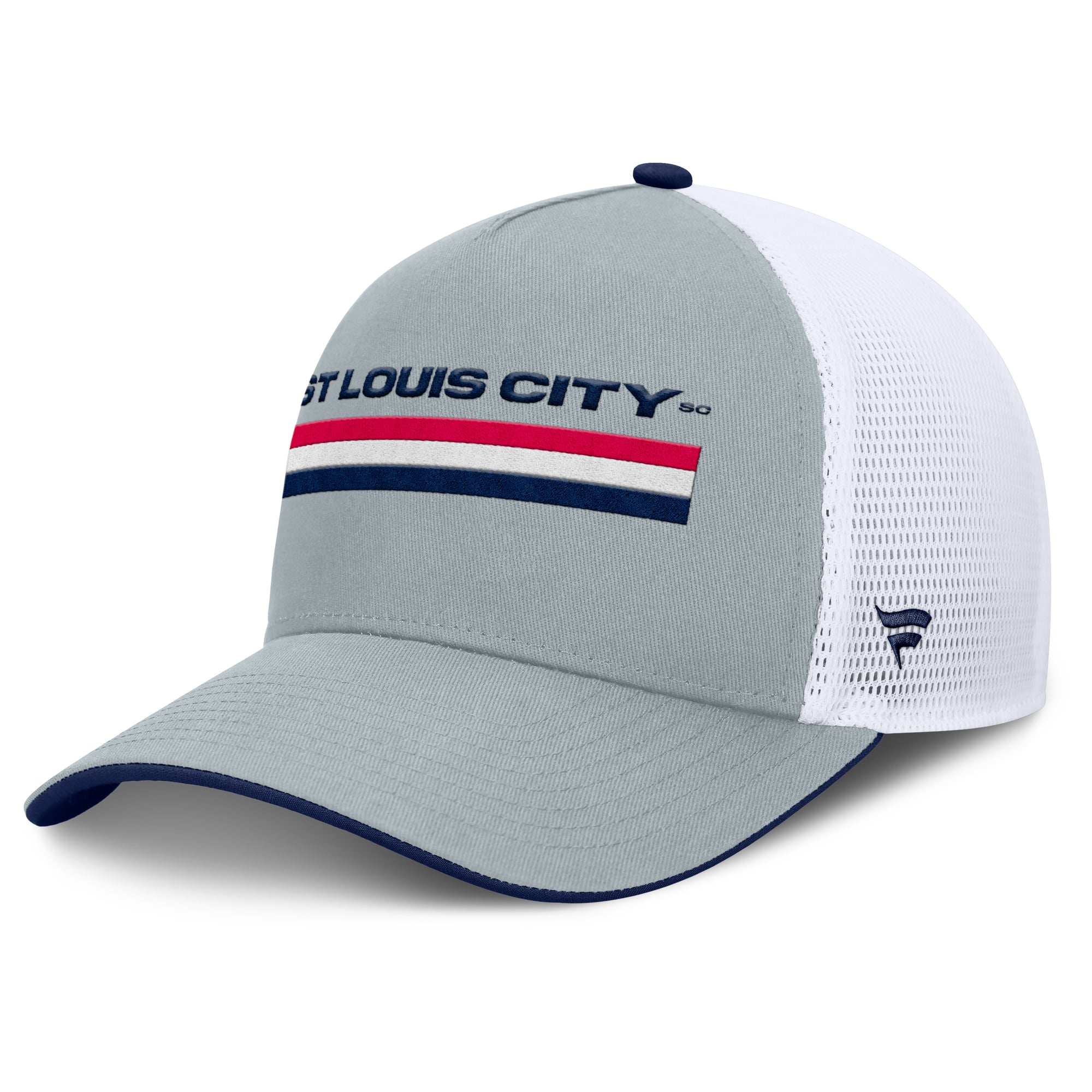 Men's Fanatics Gray St. Louis CITY SC Knuckle Trucker Adjustable Hat