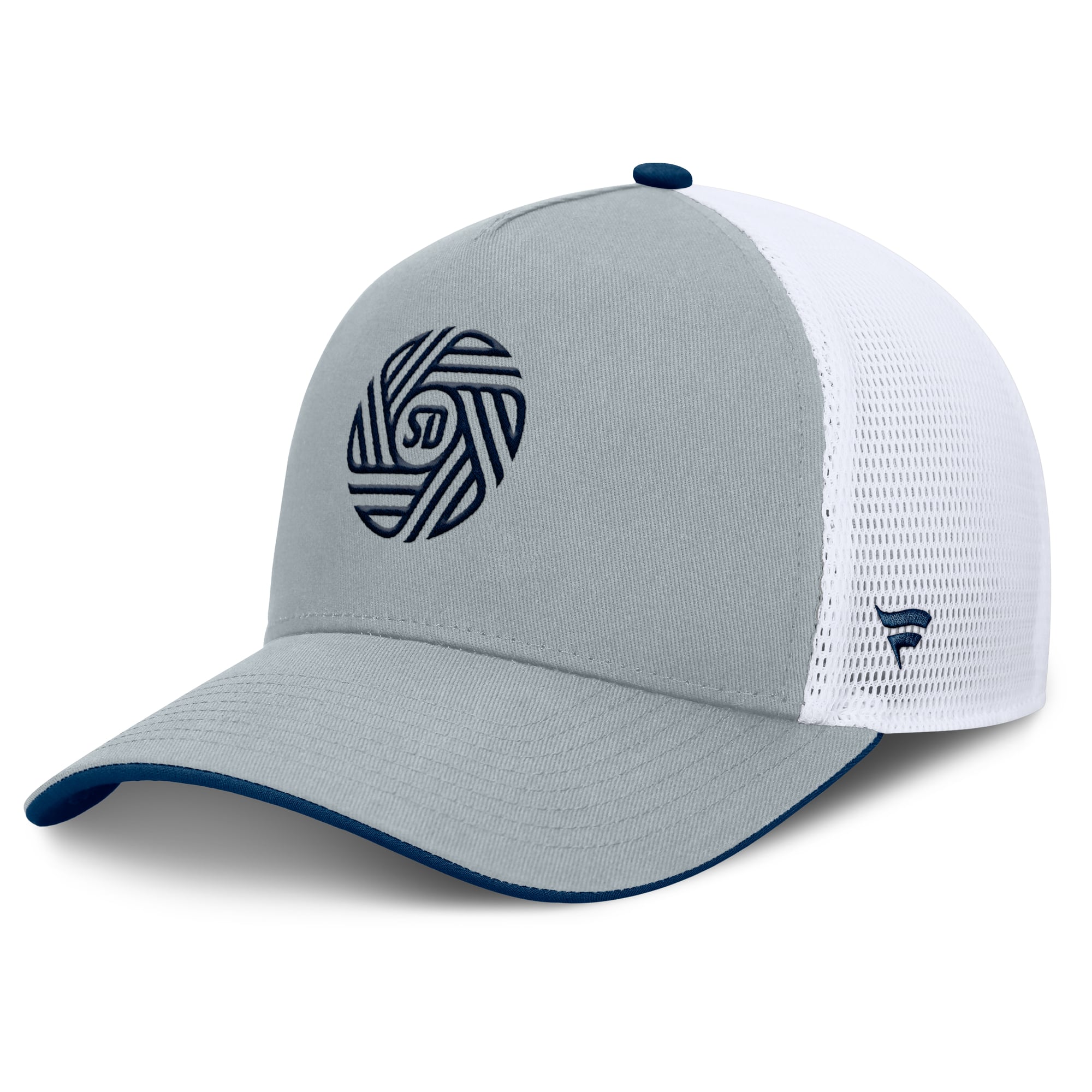 Men's Fanatics Gray San Diego FC Knuckle Trucker Adjustable Hat