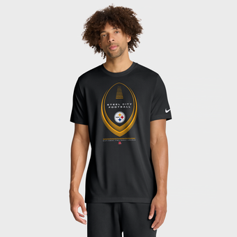 Men's Nike Black Pittsburgh Steelers Legend Icon Dri-FIT T-Shirt