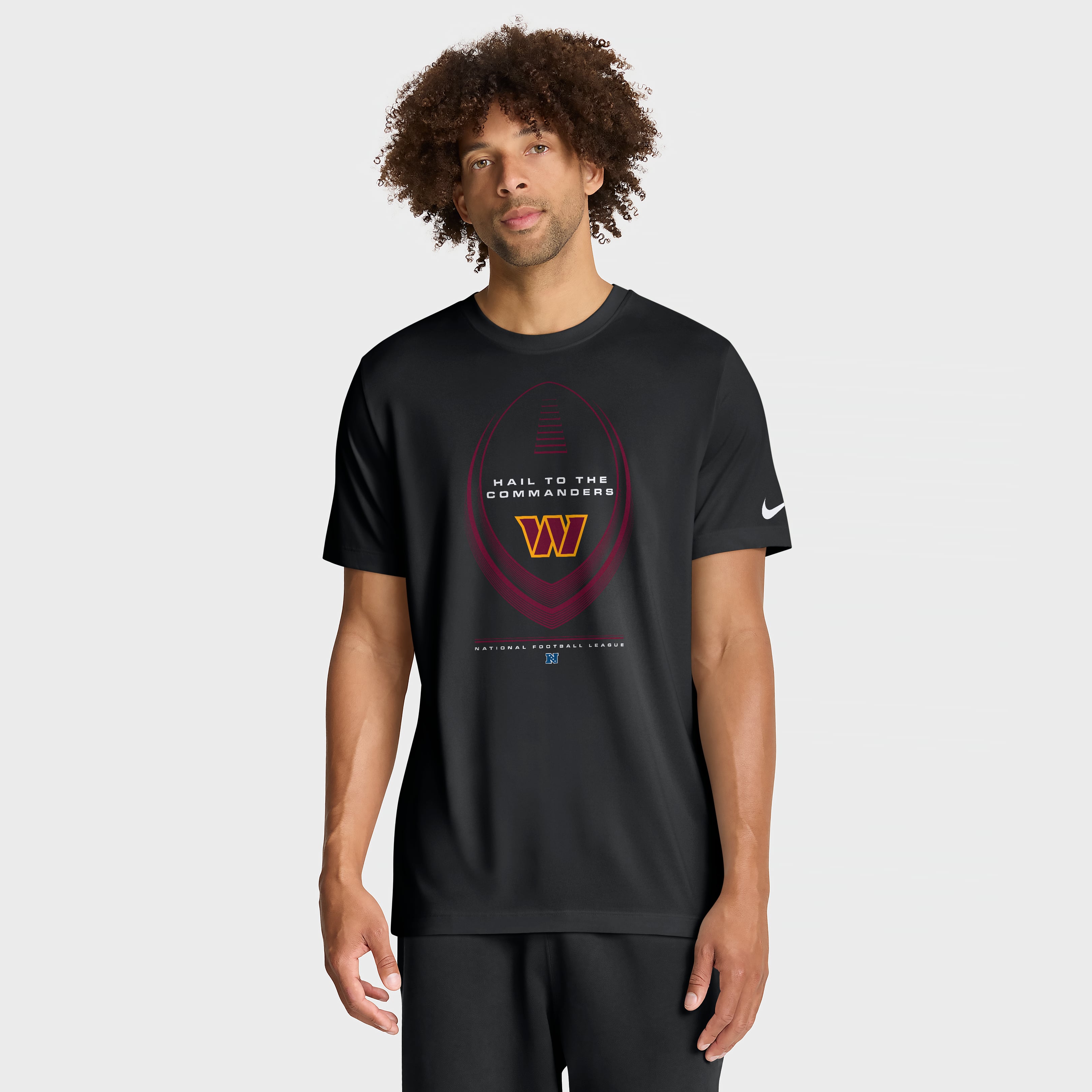 Men's Nike Black Washington Commanders Legend Icon Dri-FIT T-Shirt