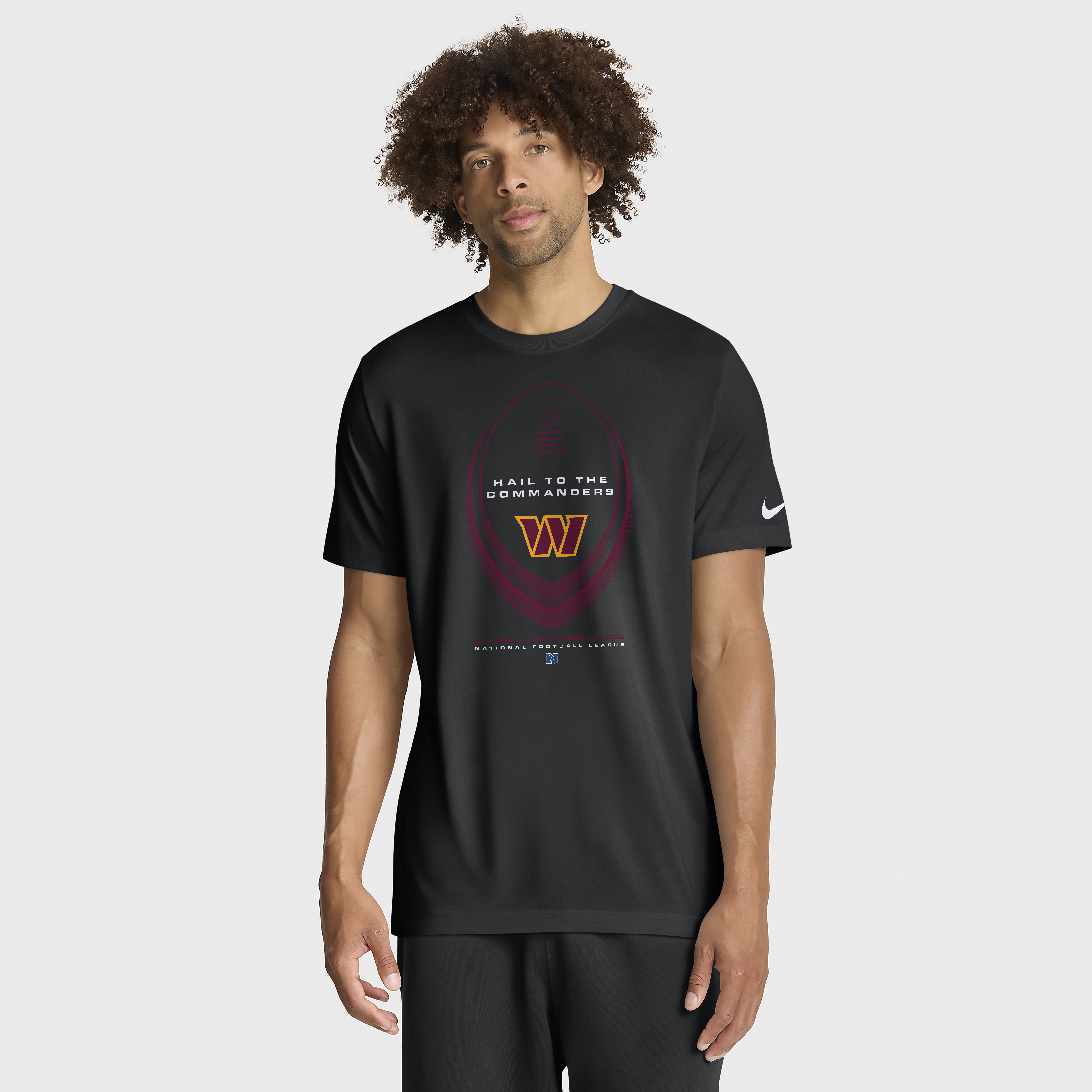 Men’s Nike Black Washington Commanders Legend Icon Dri-FIT T-Shirt Men’s Nike Black Washington Commanders Legend Icon Dri-FIT T-Shirt