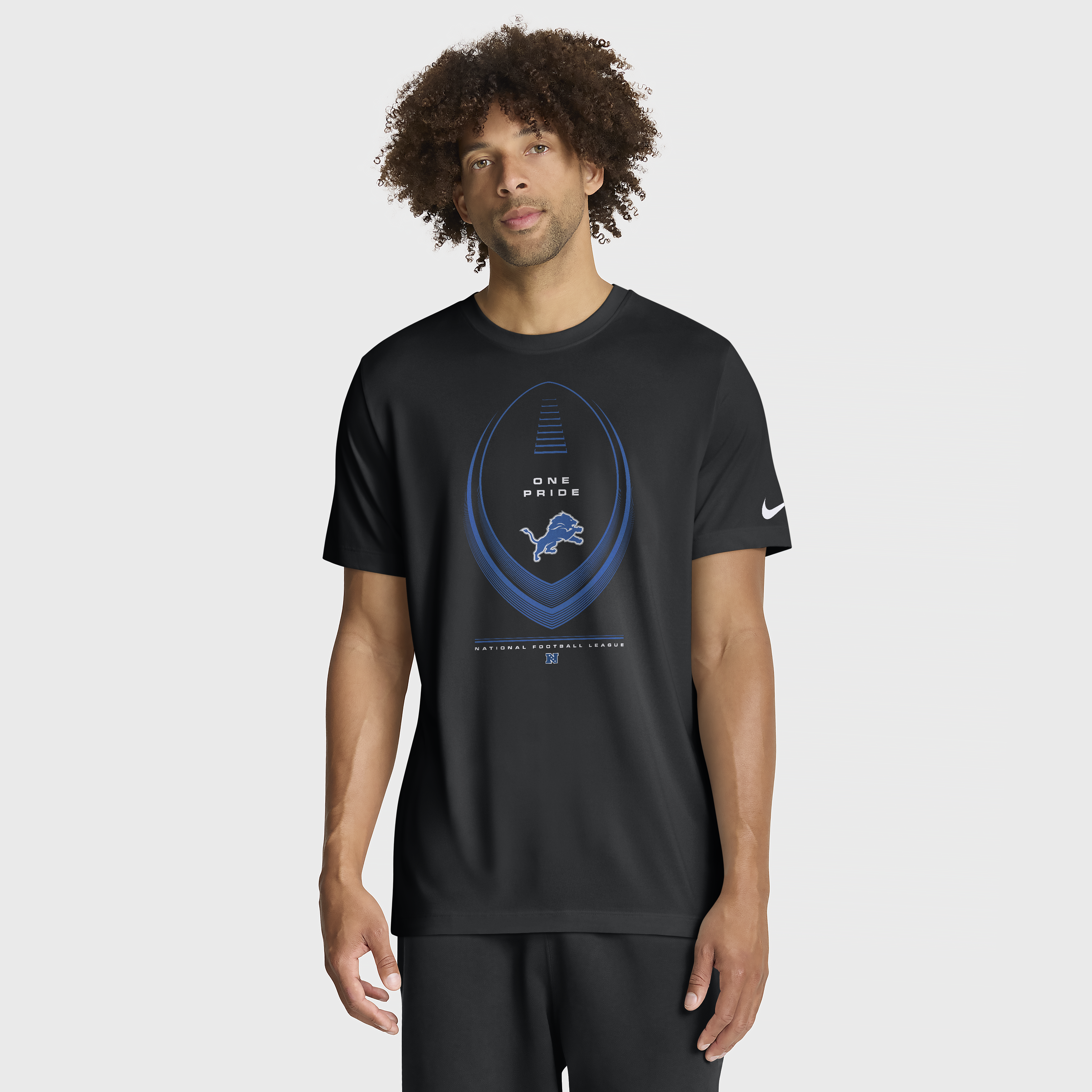 Men's Nike Black Detroit Lions Legend Icon Dri-FIT T-Shirt