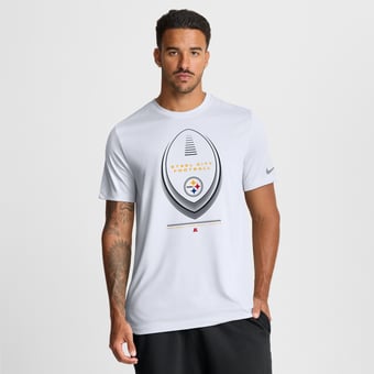 Men's Nike White Pittsburgh Steelers Legend Icon Dri-FIT T-Shirt