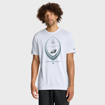Men's Nike White Philadelphia Eagles Legend Icon Dri-FIT T-Shirt
