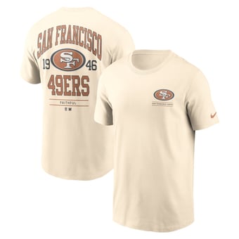 Men's Nike Natural San Francisco 49ers Freestyle Essential T-Shirt