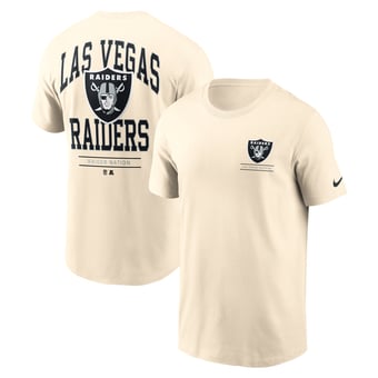 Men's Nike Natural Las Vegas Raiders Freestyle Essential T-Shirt
