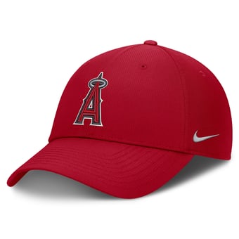 Men's Nike  Red Los Angeles Angels Dri-FIT Club Adjustable Hat