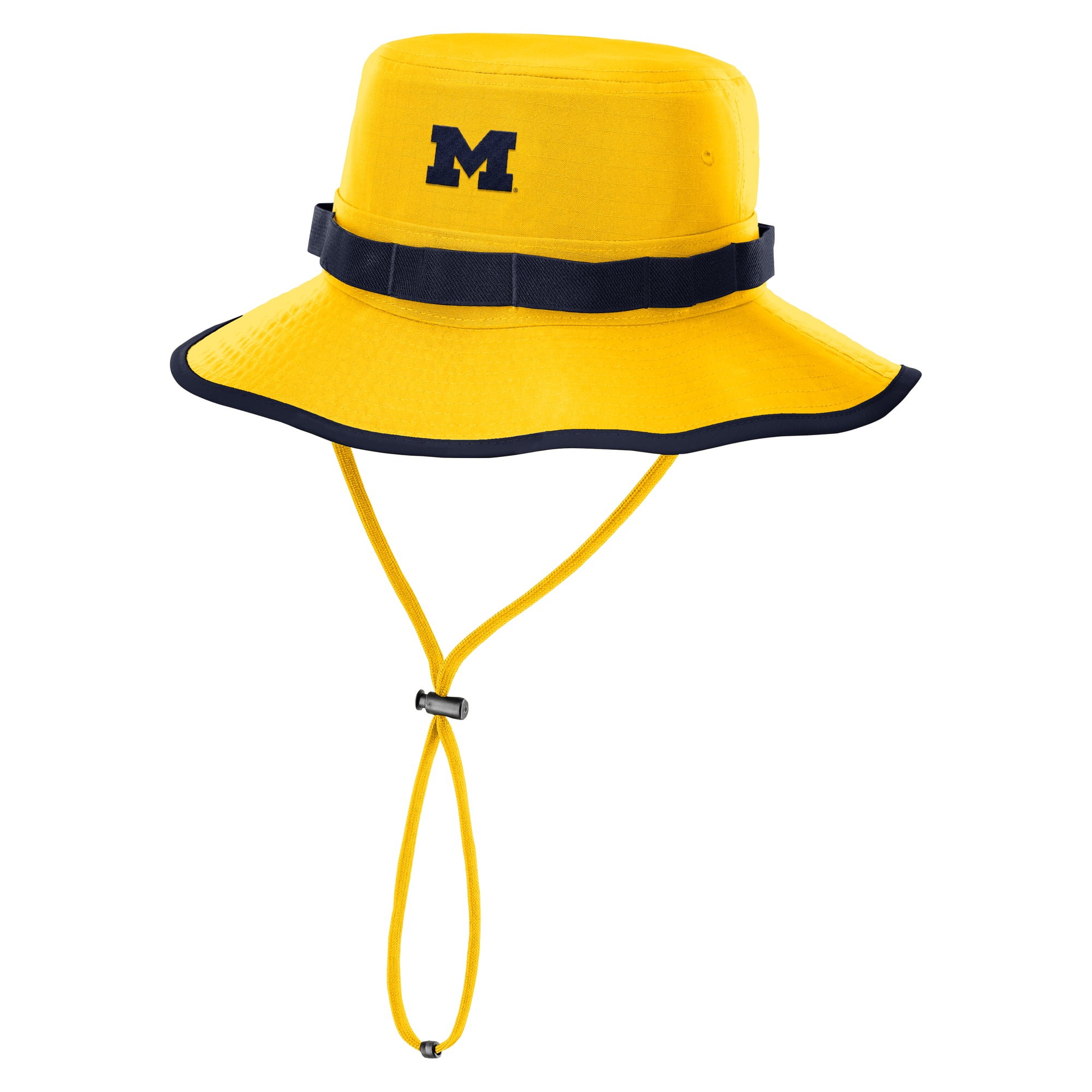 Men's Jordan Brand Gold Michigan Wolverines 2026 Sideline Apex Boonie Bucket Hat