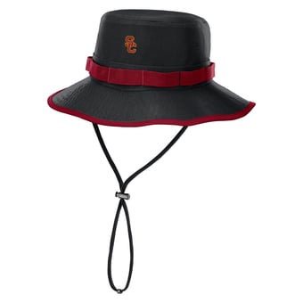 Men's Nike Black USC Trojans 2026 Sideline Apex Boonie Bucket Hat