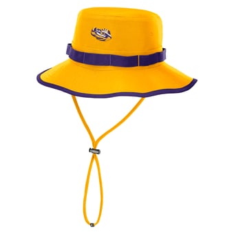 Men's Nike Gold LSU Tigers 2026 Sideline Apex Boonie Bucket Hat