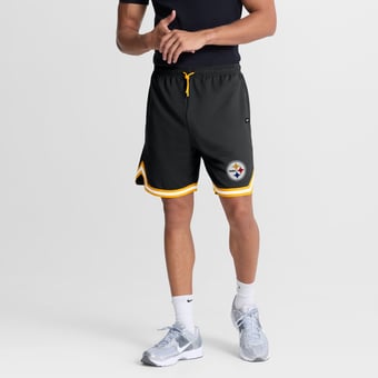 Men's Fanatics Black Pittsburgh Steelers Fearless Drive Shorts