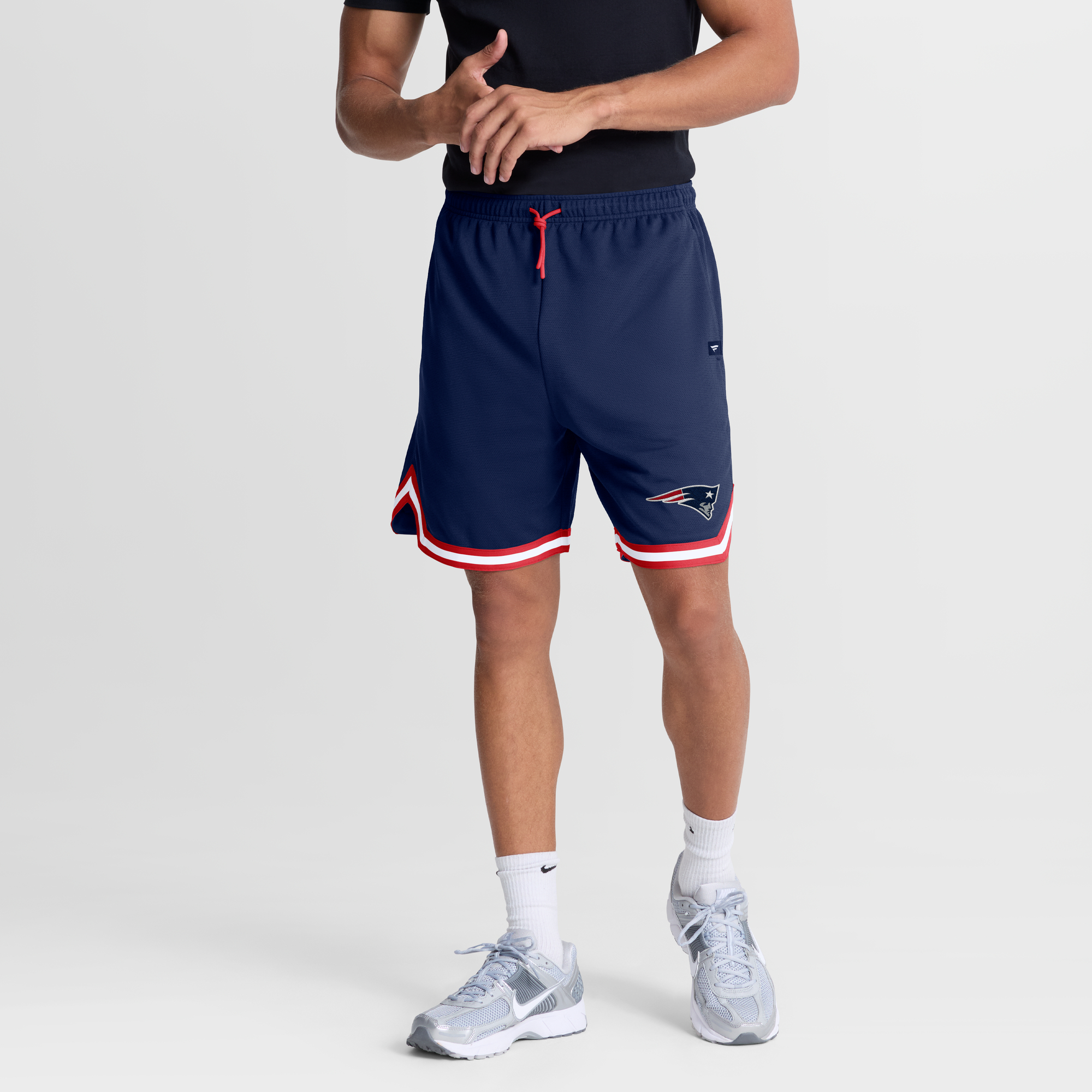 Men's Fanatics Navy New England Patriots Fearless Drive Shorts