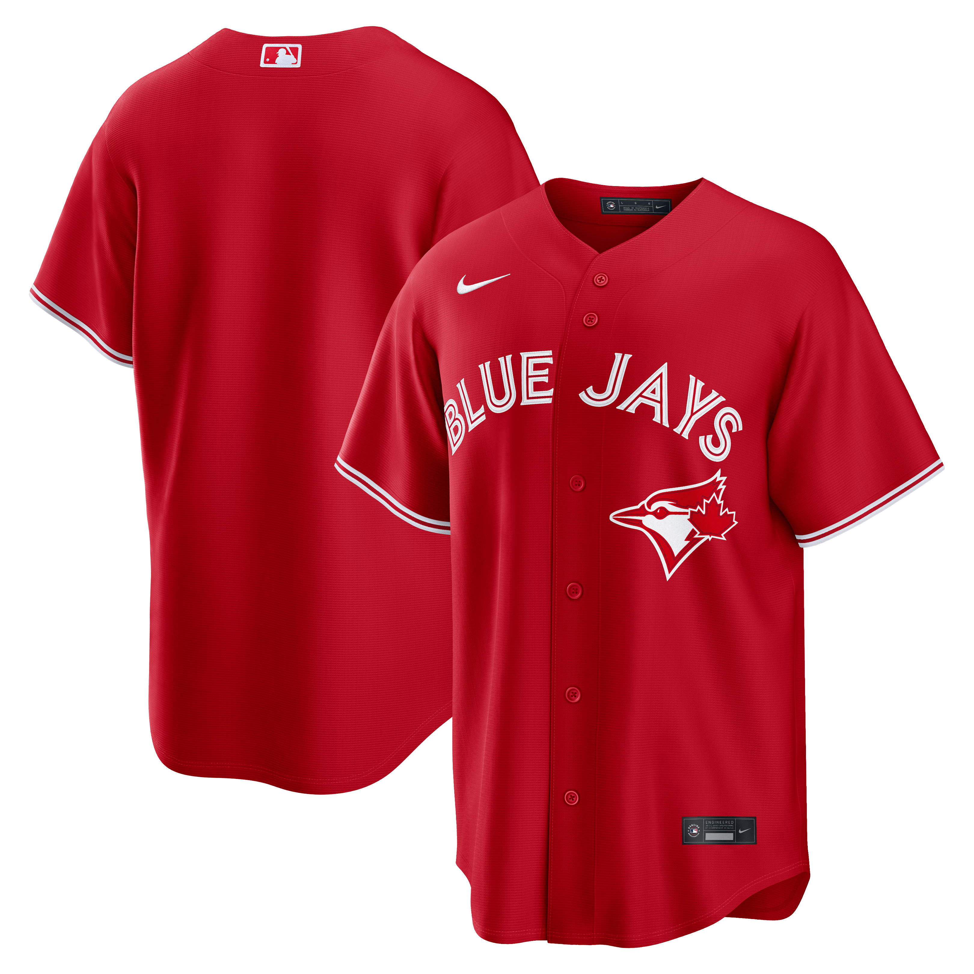 Men's Nike Red Toronto Blue Jays Canada Day Replica Jersey