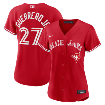 Women's Nike Vladimir Guerrero Jr. Red Toronto Blue Jays Canada Day Replica Jersey
