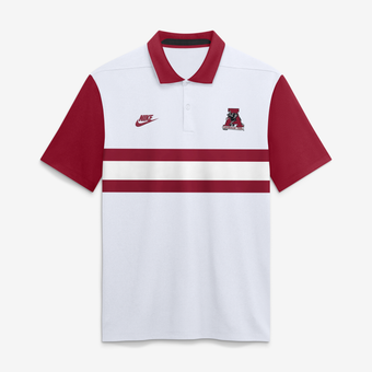 Men's Nike White Alabama Crimson Tide Legacy Vapor Logo Dri-FIT Polo