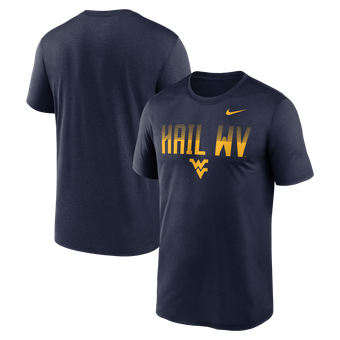 Men's Nike Navy West Virginia Mountaineers Primetime Legend Kinetic Mantra Dri-FIT T-Shirt
