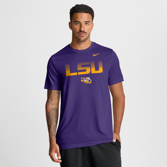 Men's Nike Purple LSU Tigers Primetime Legend Kinetic Mantra Dri-FIT T-Shirt