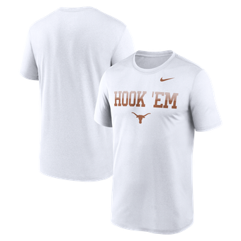 Men's Nike White Texas Longhorns Primetime Legend Kinetic Mantra Dri-FIT T-Shirt