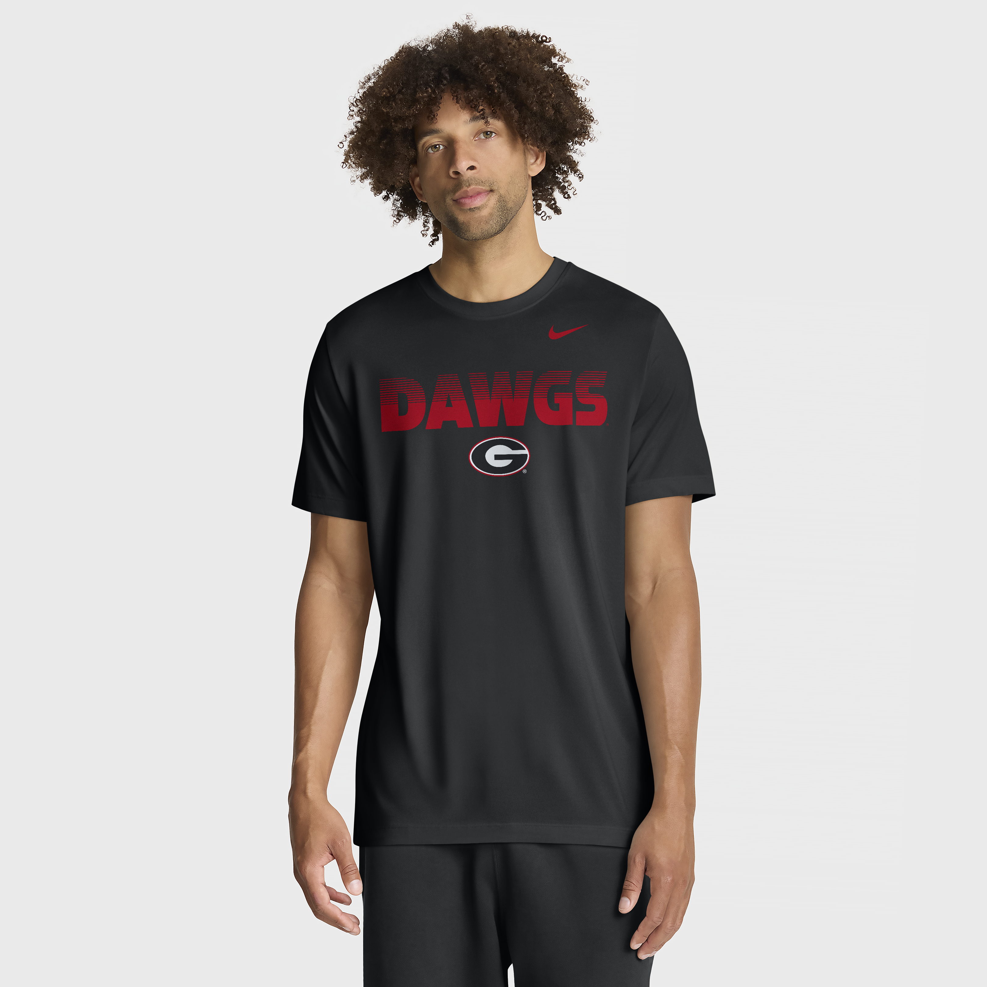 Men's Nike Black Georgia Bulldogs Primetime Legend Kinetic Mantra Dri-FIT T-Shirt