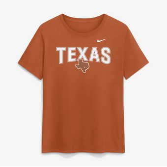 Women's Nike  Texas Orange Texas Longhorns Arch Logo T-Shirt