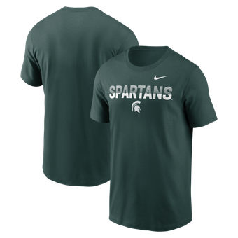 Men's Nike Green Michigan State Spartans Primetime Kinetic T-Shirt