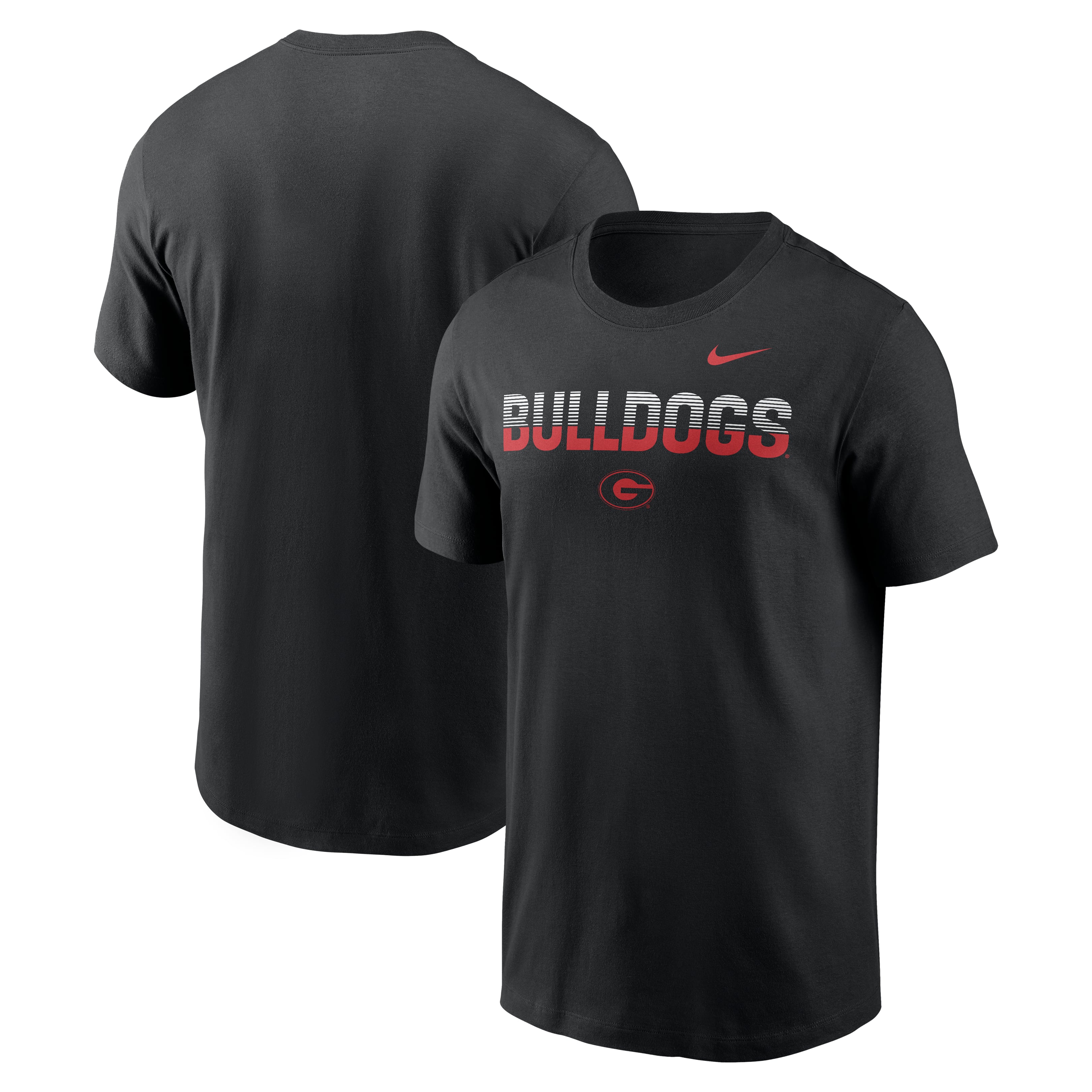 Men's Nike Black Georgia Bulldogs Primetime Kinetic T-Shirt
