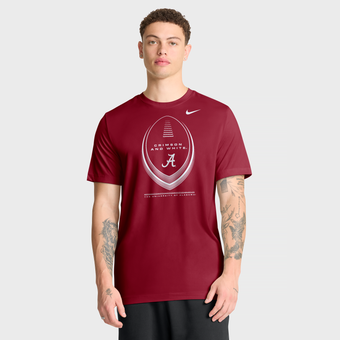 Men's Nike Crimson Alabama Crimson Tide Primetime Legend Football Icon Dri-FIT T-Shirt