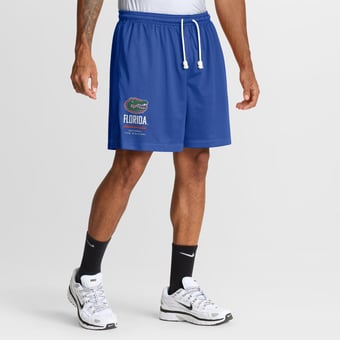 Men's Jordan Brand  Royal/Anthracite Florida Gators Sideline Reversible Dri-FIT Shorts